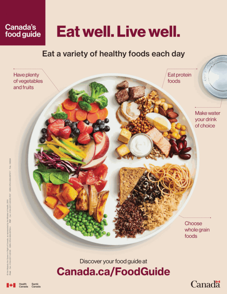 Canada's Food Guide Snapshot