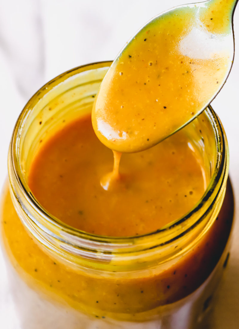 Easy Homemade Sweet Mango Chutney Vinaigrette