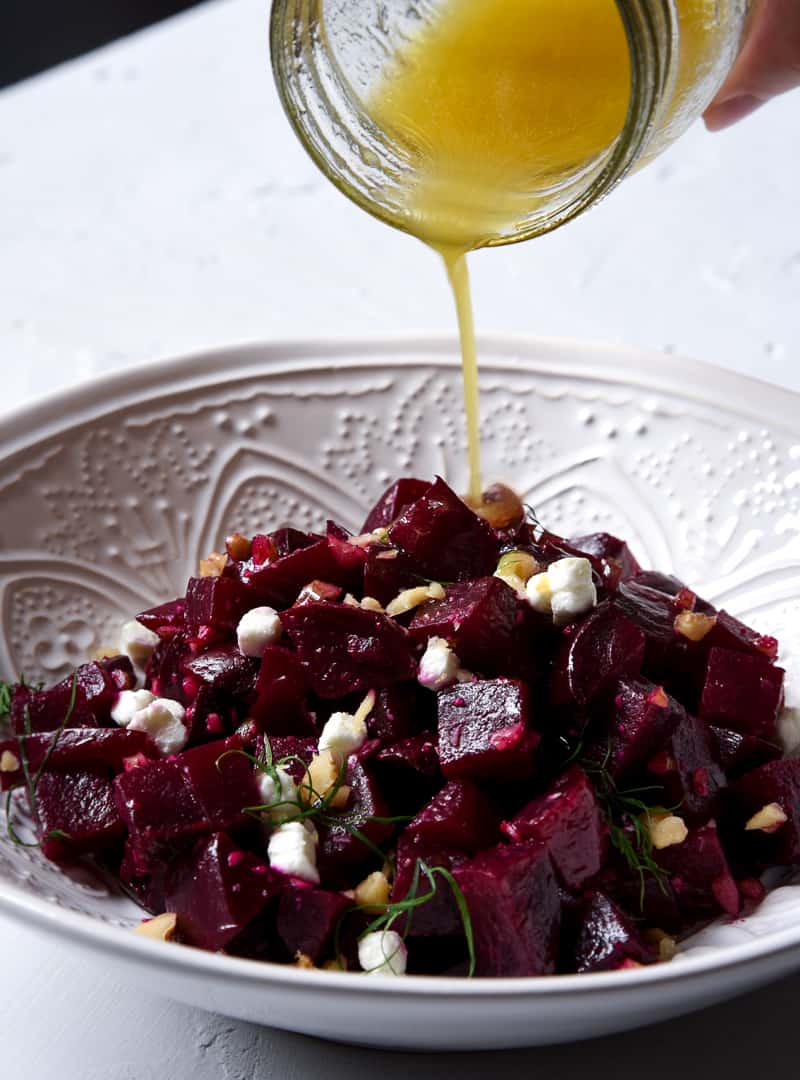 Summer Beet Salad with Simple Citrus Dressing
