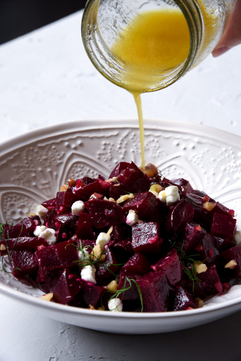 Summer Beet Salad with Simple Citrus Dressing