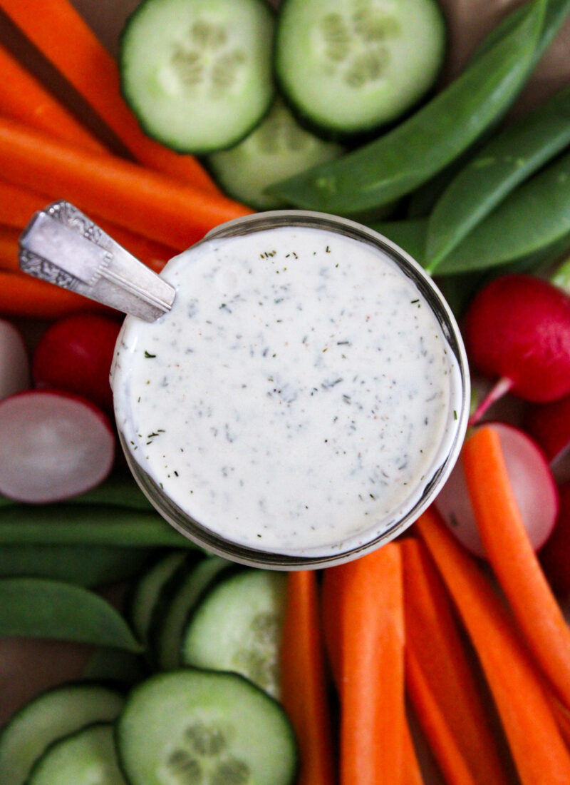 Healthy Dill Pickle Ranch Dressing